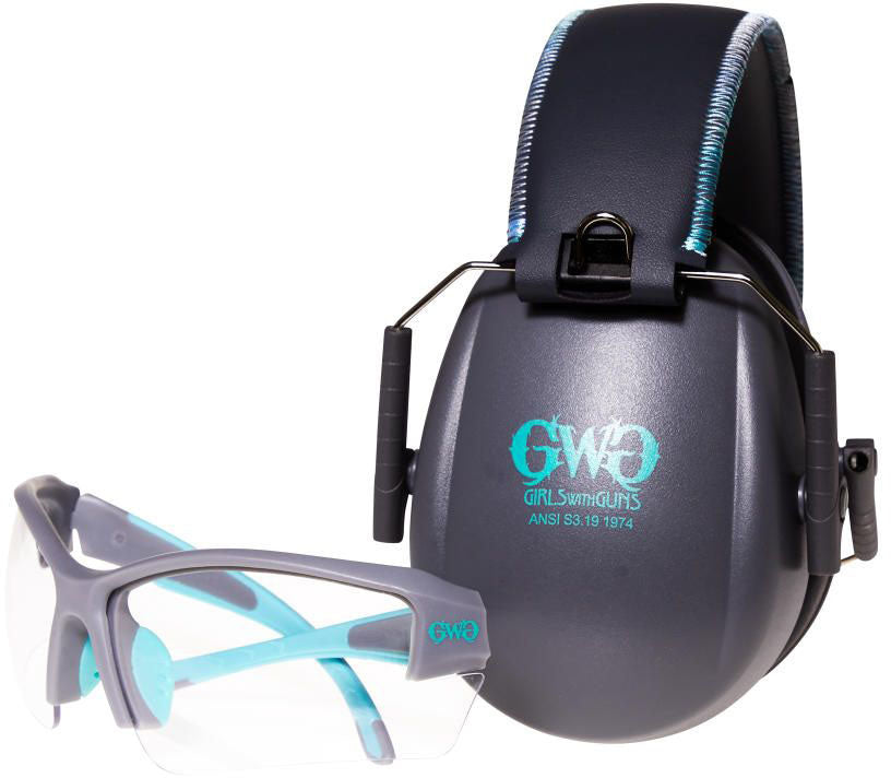 Ear Protection and Glasses Combo - Women's