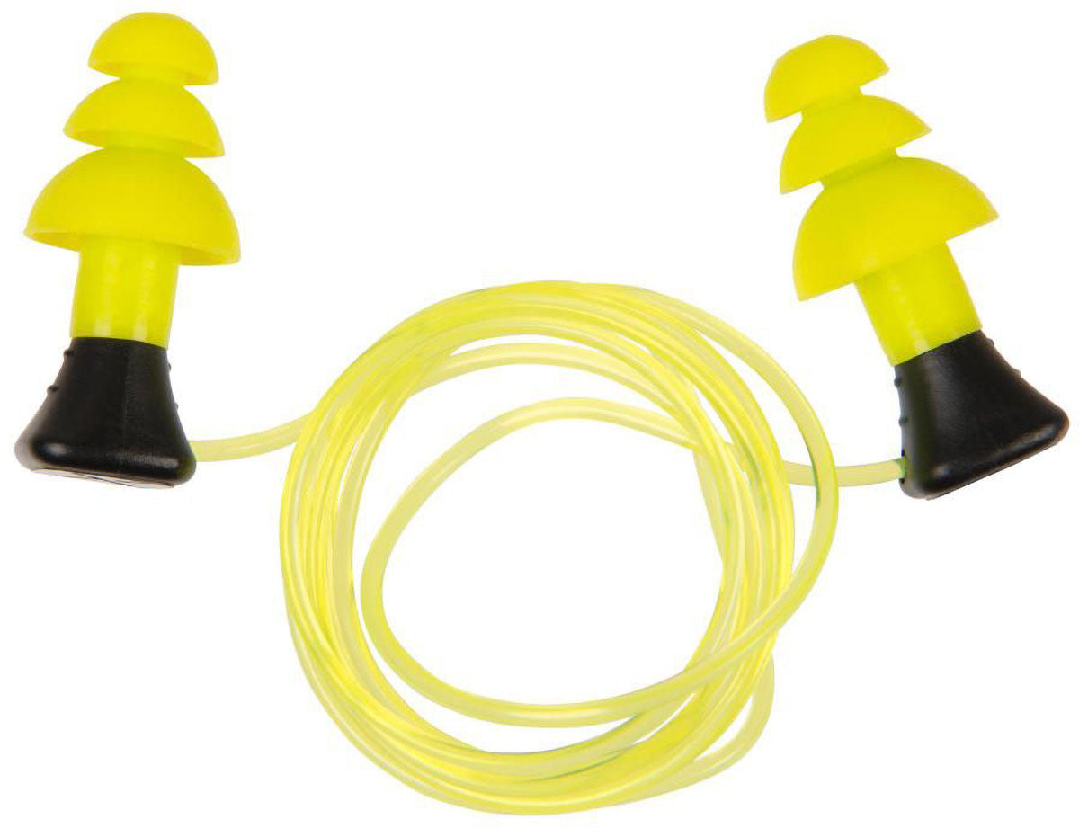 ULTRX Tethered Silicone Ear Protection - 3 Pairs