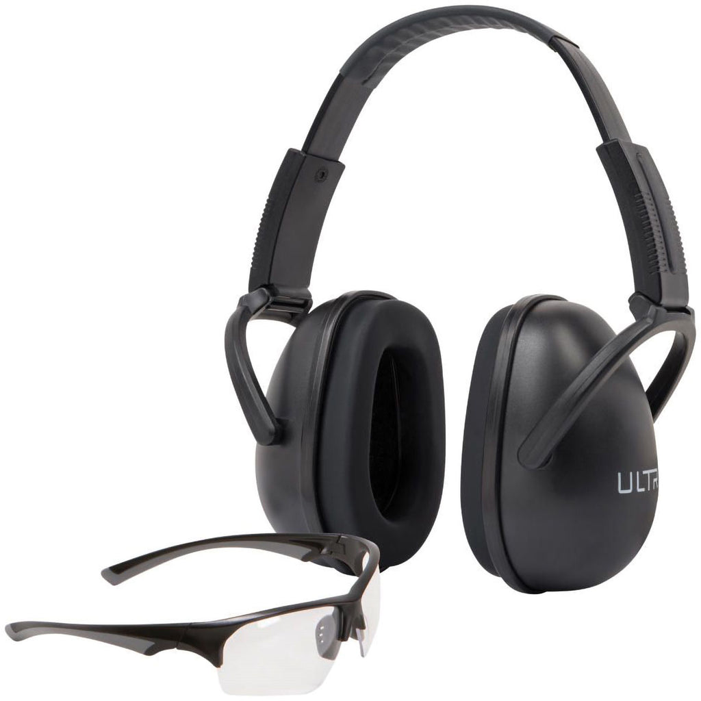 ULTRX Blocker Ear Protection and Shooting Glasses Combo