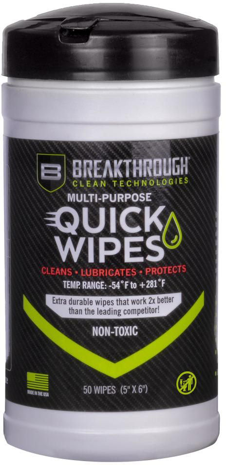 Clean Technologies Multi-Purpose Gun Cleaning Wipes - 50/PK