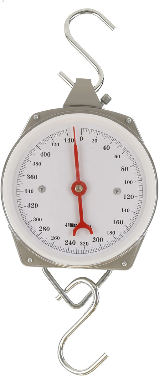 Mechanical Hanging Scale - 440 lb.