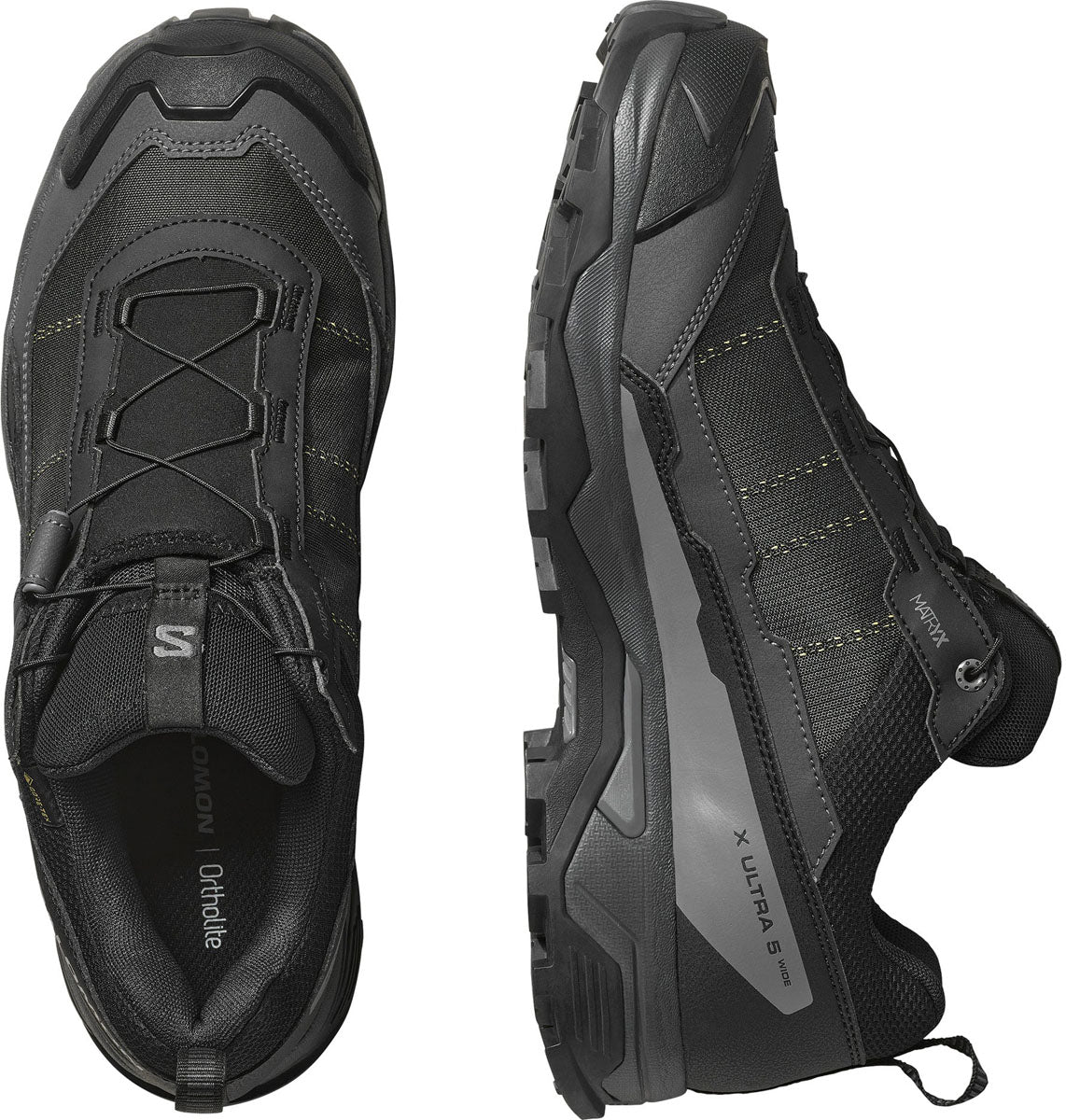 X-Ultra 5 Gore-Tex Hiking Shoes - Men's - Wide