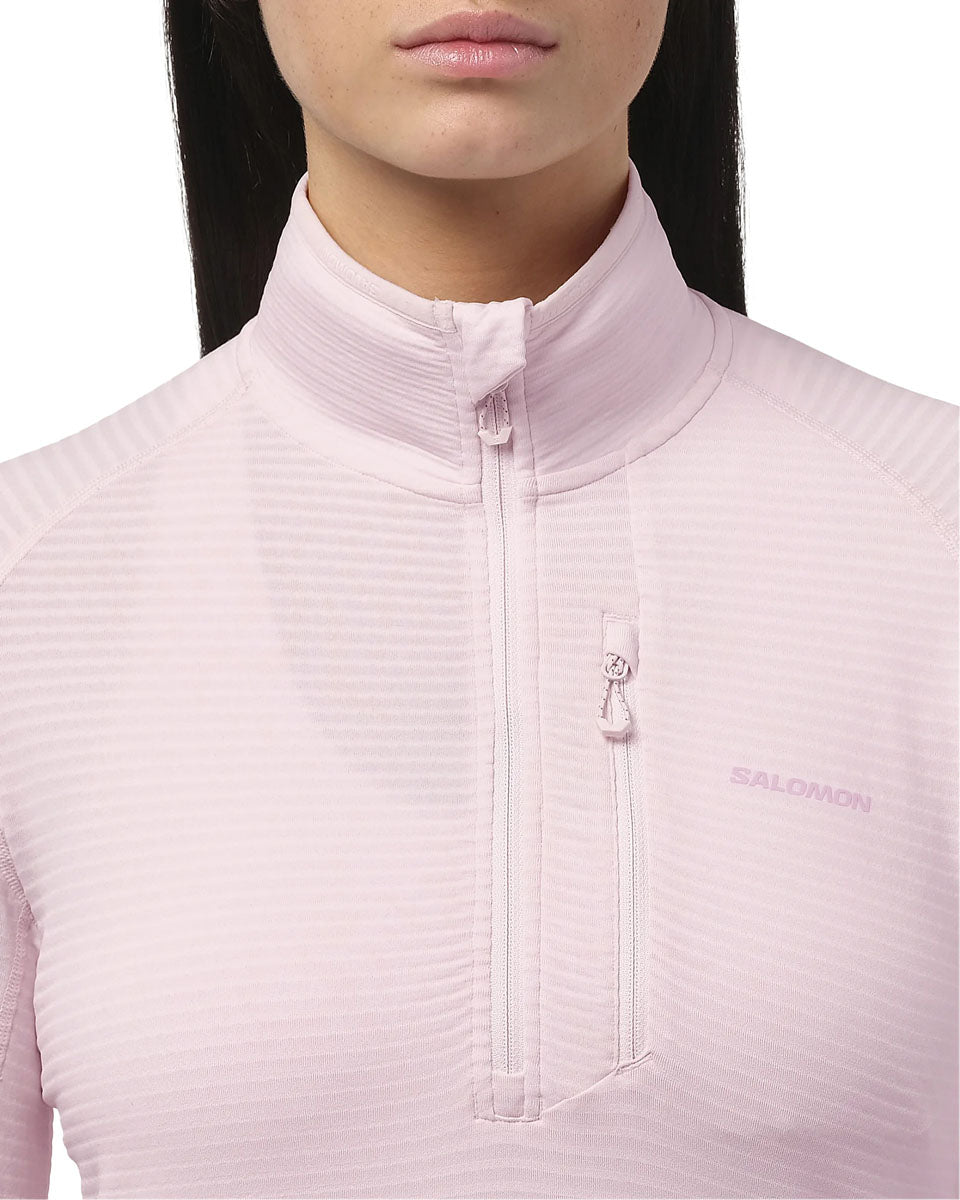 Essential Lightwarm Cross-Country Ski Long Sleeve Half Zip - Women's 