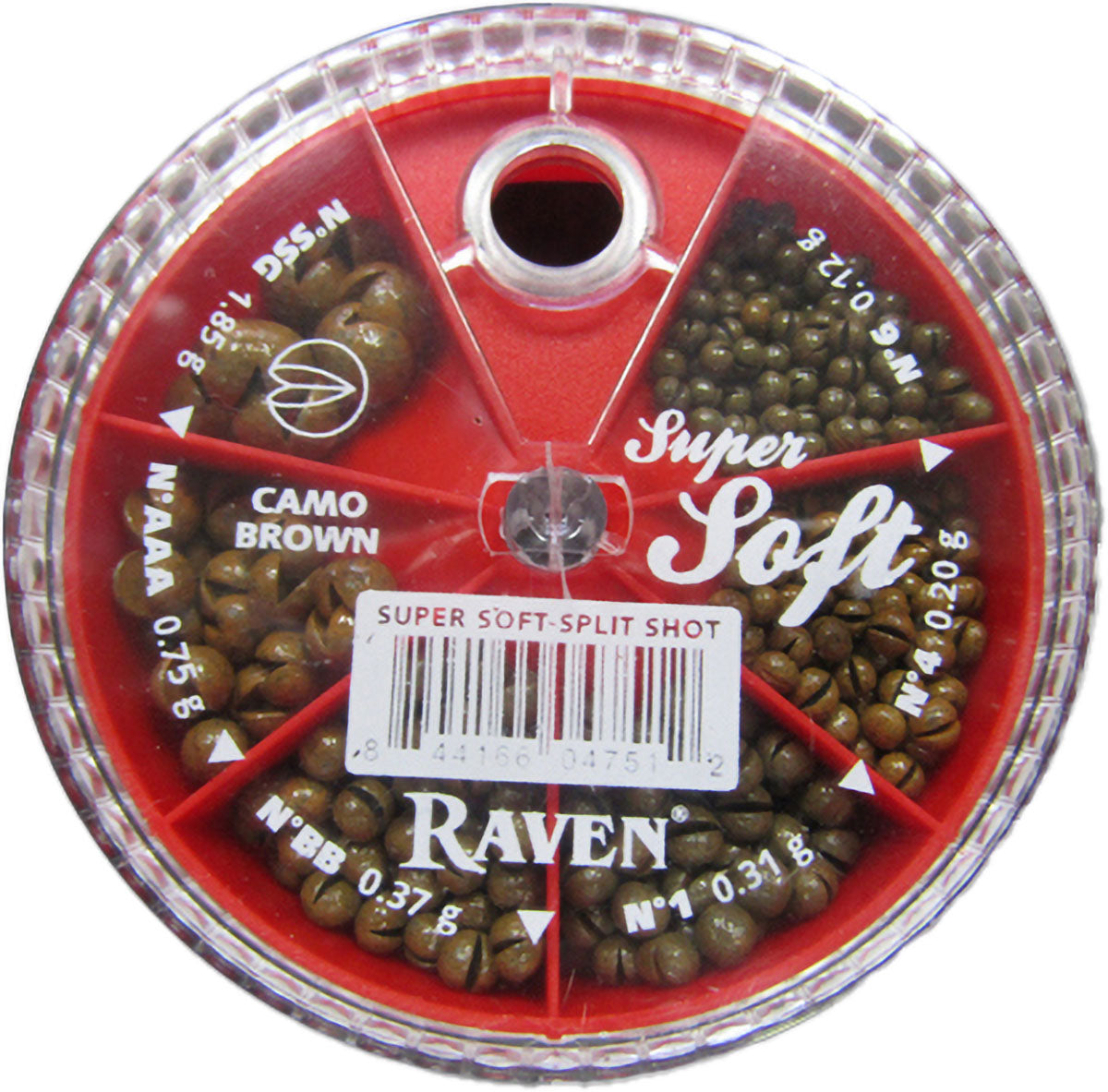 Super Soft Split Shot Sinker Dispenser