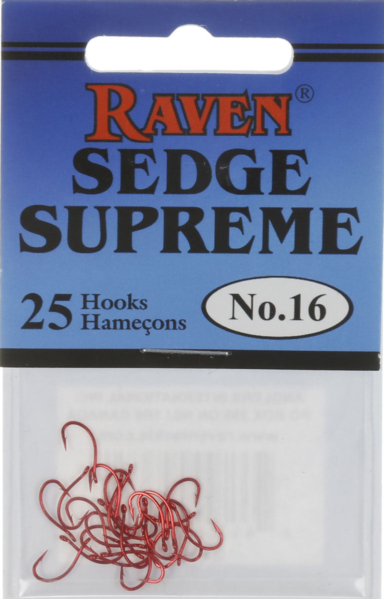 Sedge Supreme Drop Shot Hook - 25/PK