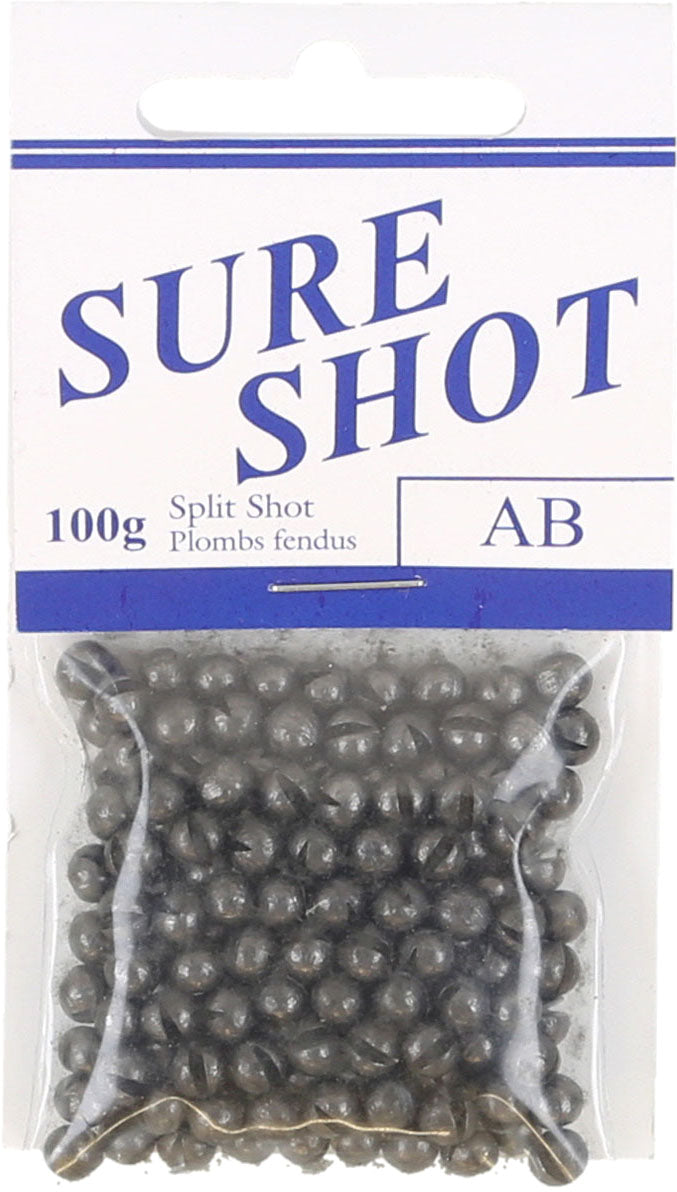 Sure Shot Split Shot Lead 100 g - 5/PK