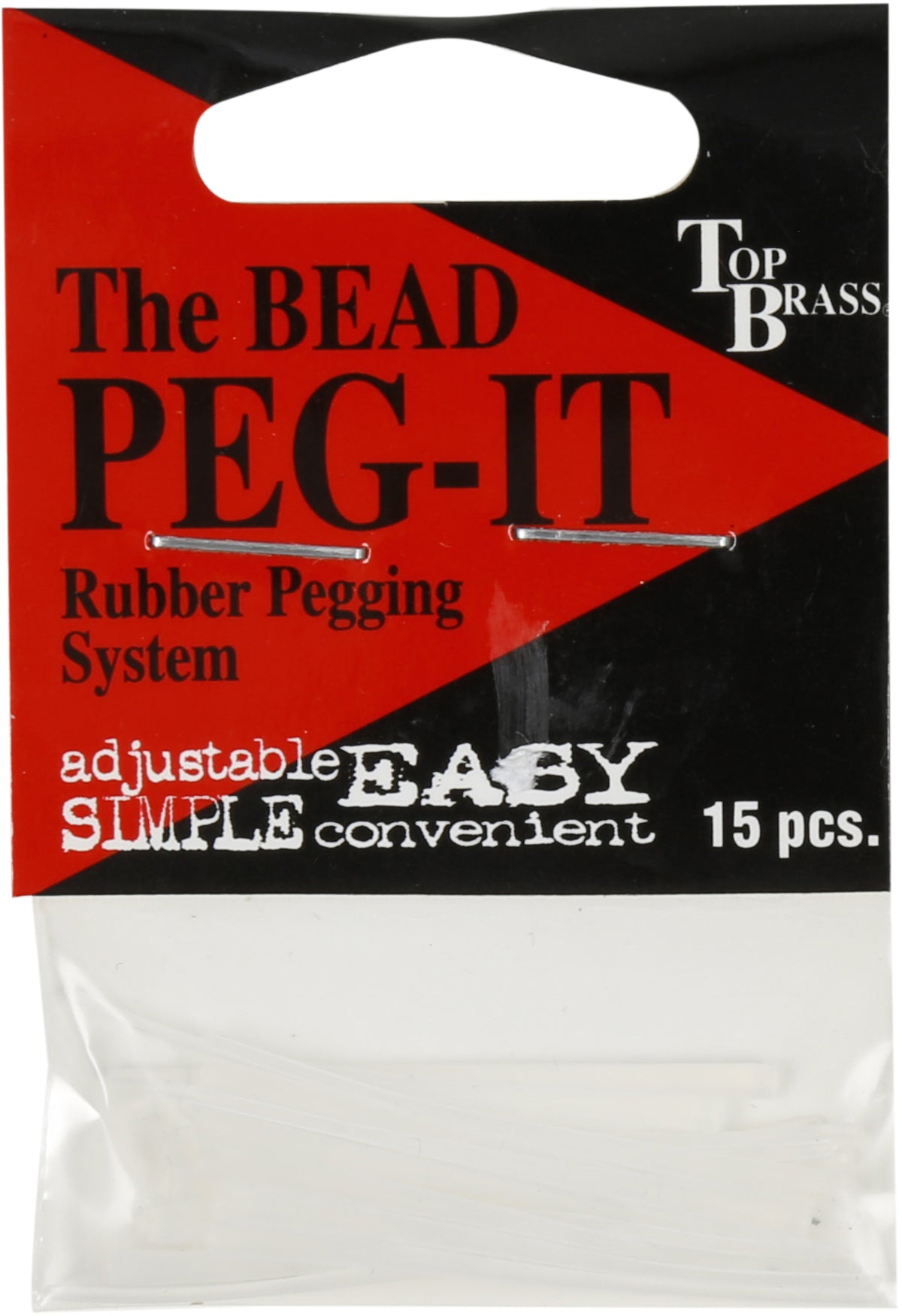 PEG-IT Rubber Pegging System - 15 Pack