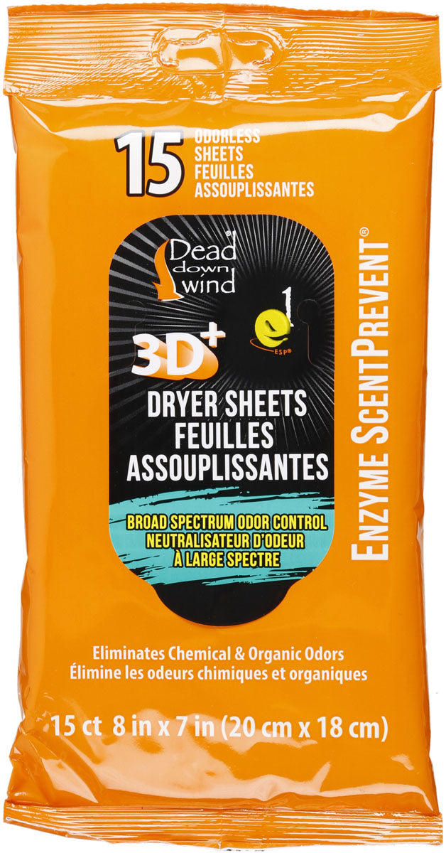 Odour Eliminator Dryer Sheets - 10/PK