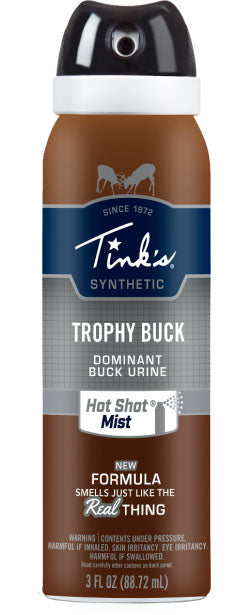 Trophy Buck Hot Shot Synthetic Spray Lure - Buck - 89 ml