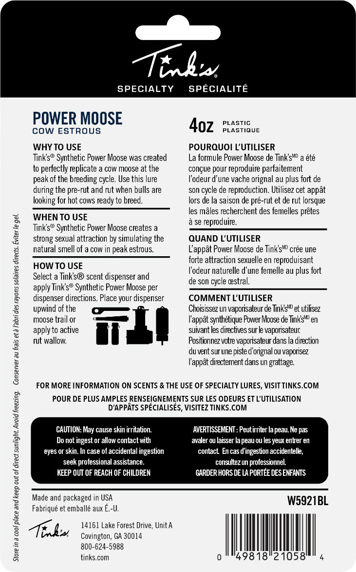 Power Moose Synthetic Cow Estrous - 118 ml