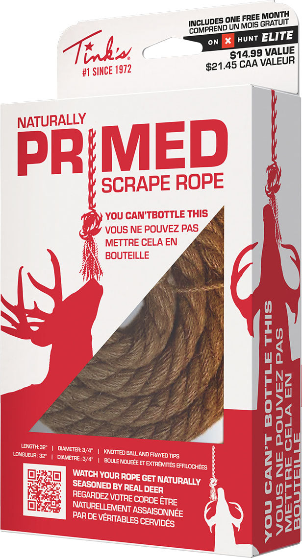 Primed Scrape Rope - 32 in.