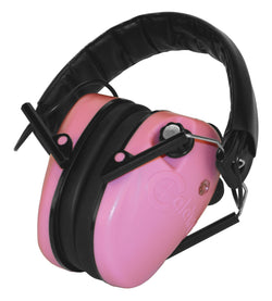 E-Max Pink Electronic Low-Profile Ear Protection 