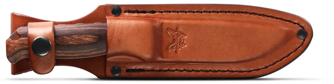 Saddle Mountain Skinner Fixed Blade Knife - Wood
