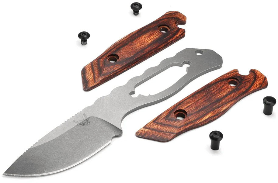 Hidden Canyon Hunter Fixed Blade Knife - Wood
