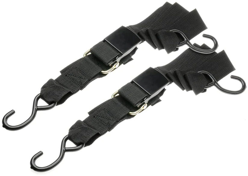 Transom Tie Down Straps - 4 ft. - 2/PK