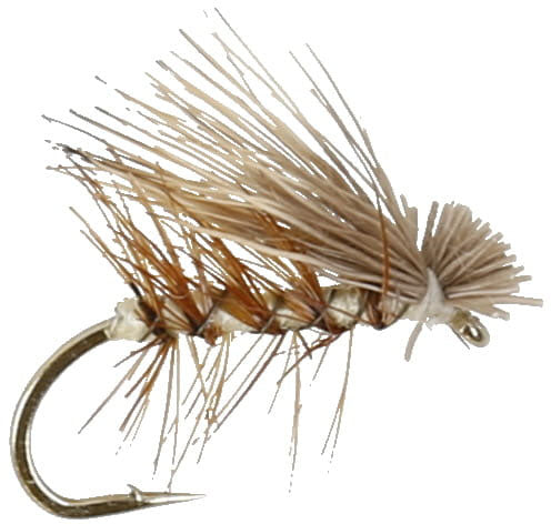Elk Hair Caddis Cream Steelhead Dry Artificial Fly