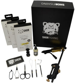 Fly Tying Kit - Gold Salmon