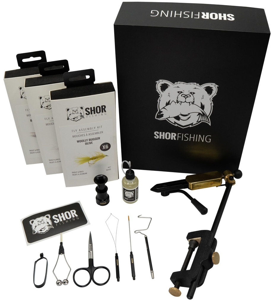 Fly Tying Kit - Gold Salmon
