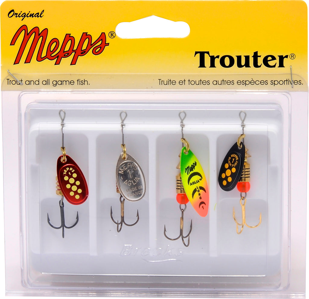 Kit Four Pack Series - Trouter Assort Spinners