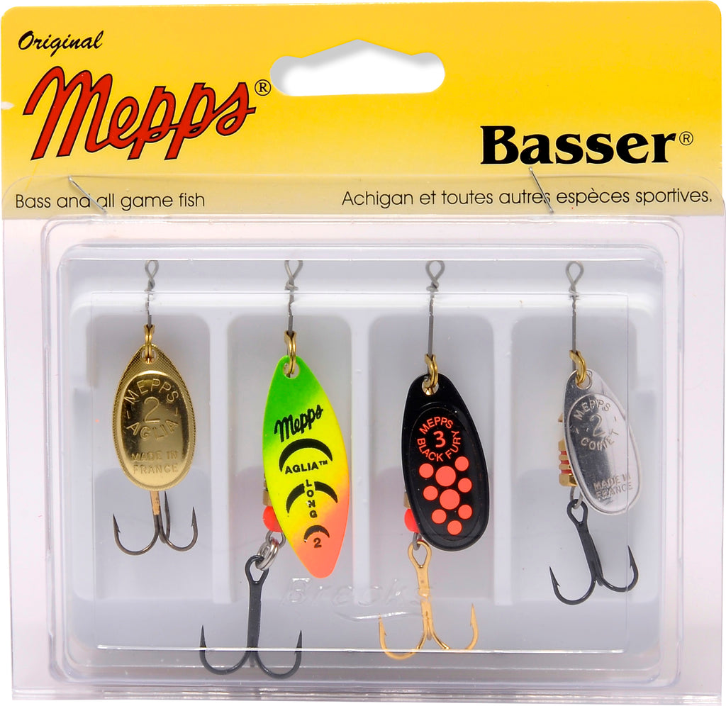 Kit Four Pack Series - Basser Assortment Spinners