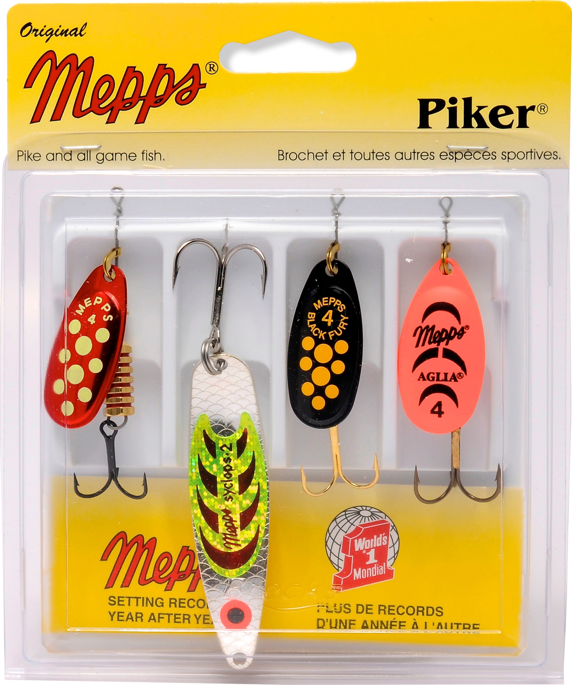 Kit Four Pack Series - Piker Assortment Spinners