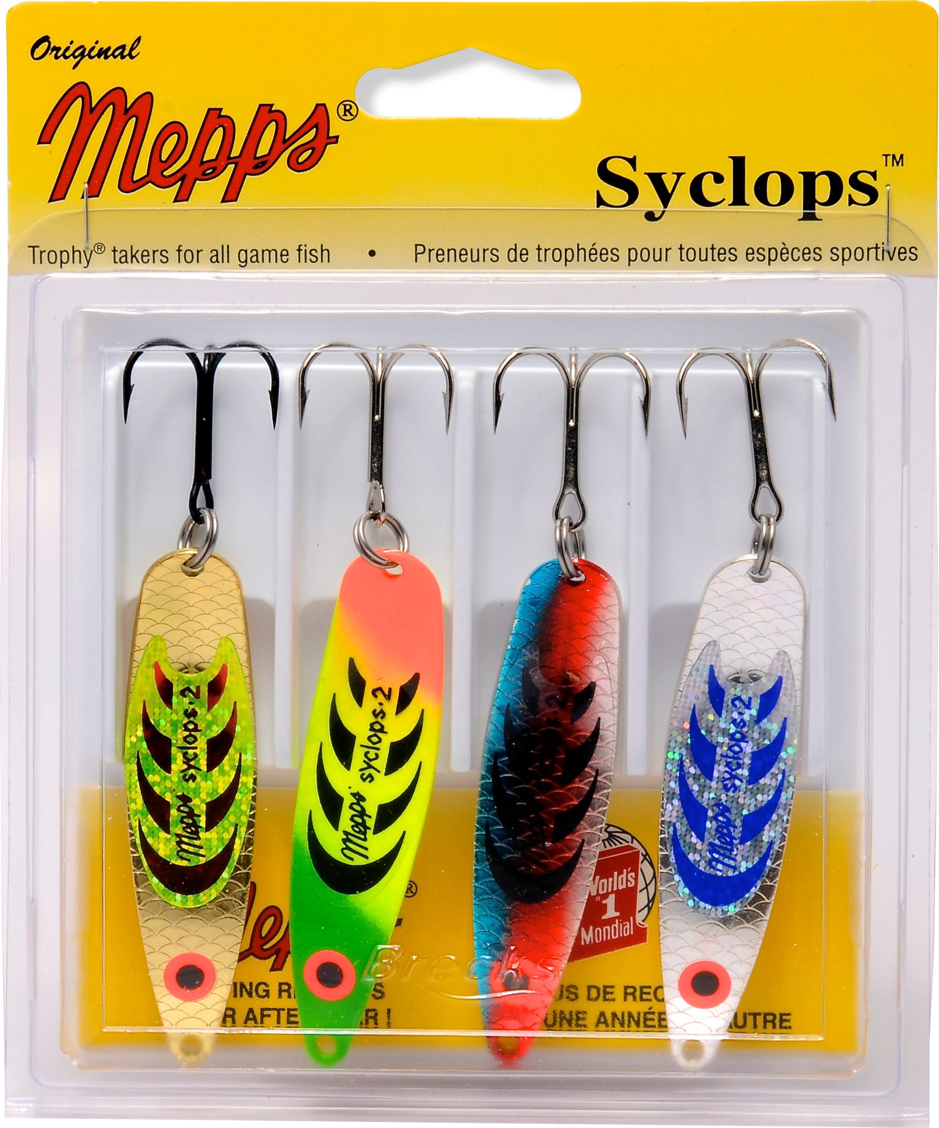 Kit Four Pack Series - Syclops Assort Spinners