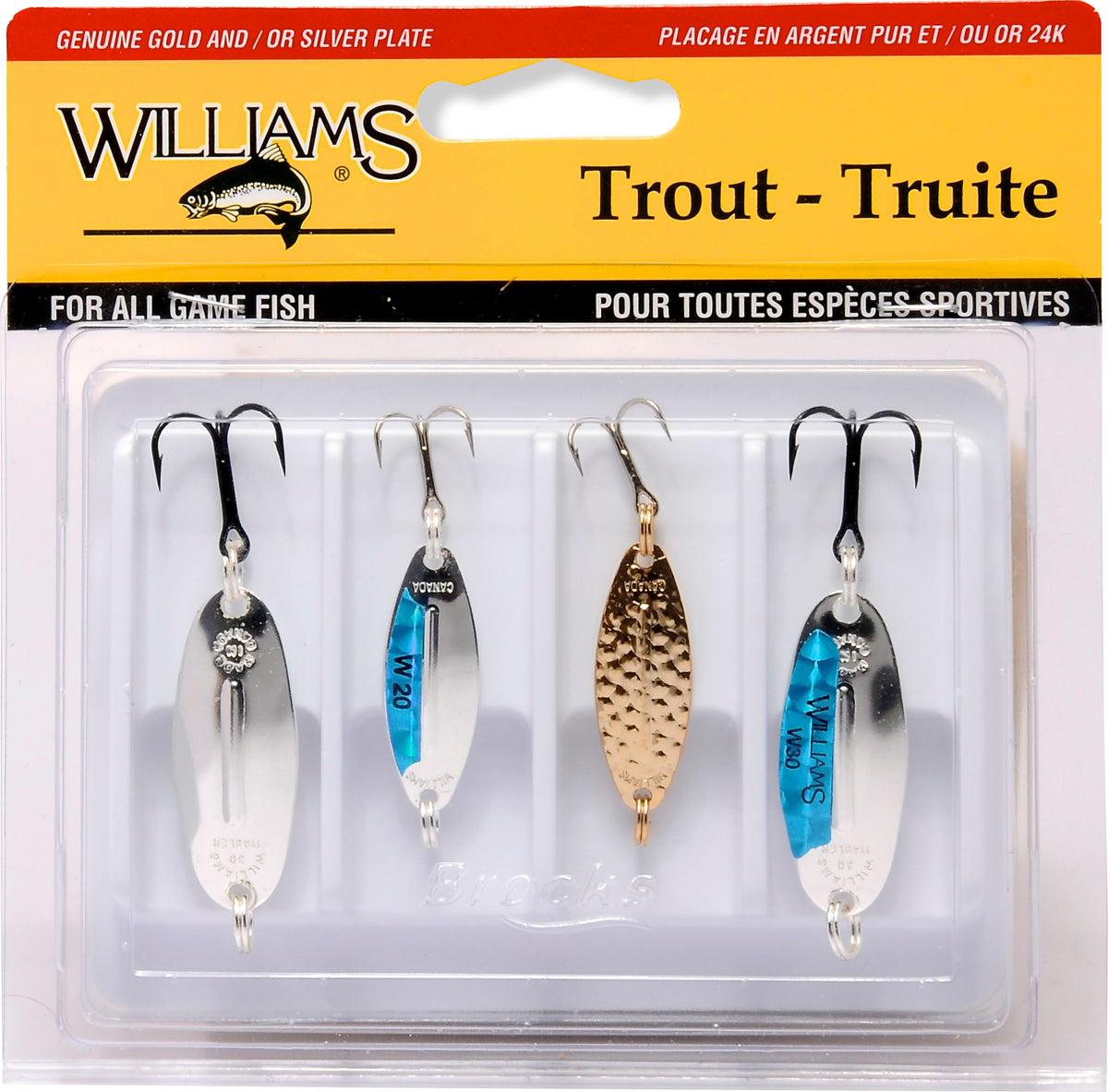 W20 and W30 Spoons - 4/PK