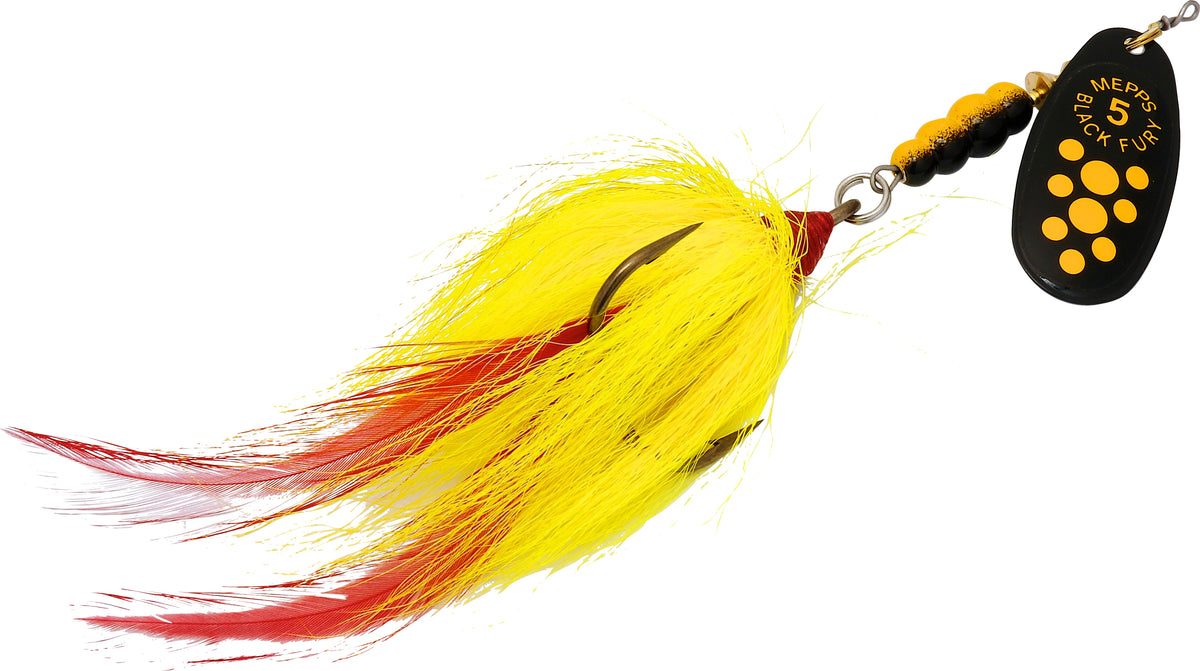 Black Fury Musky Killer - 1/2 oz Spinner