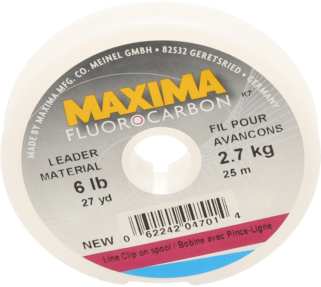 Maxima Fluocarbon Leader Material
