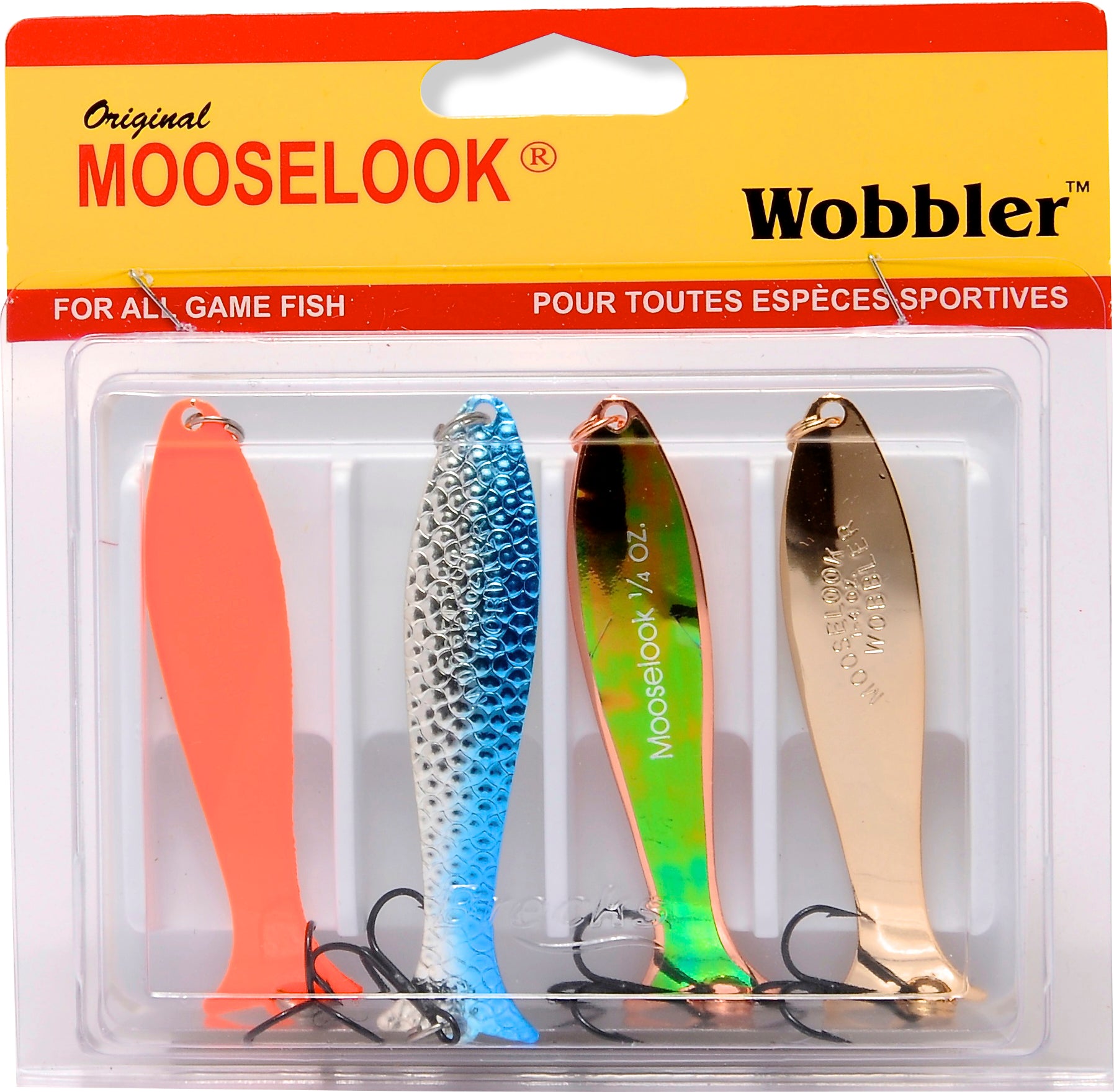Medium Wobbler Spoons - 4/PK