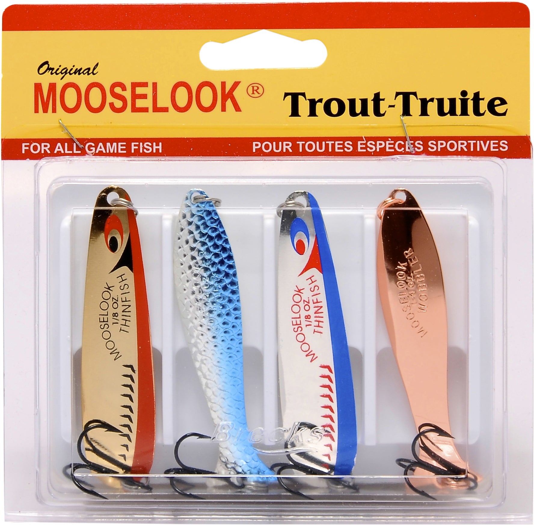 Wobbler and Thinfish Spoons - 4/PK