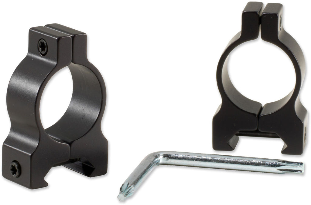 Weaver Style Scope Rings - Medium - Matte - 1 in.