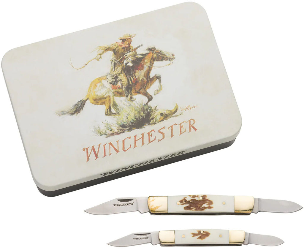 Stag Stockman Folding Pocket Knives Combo - 2 pcs