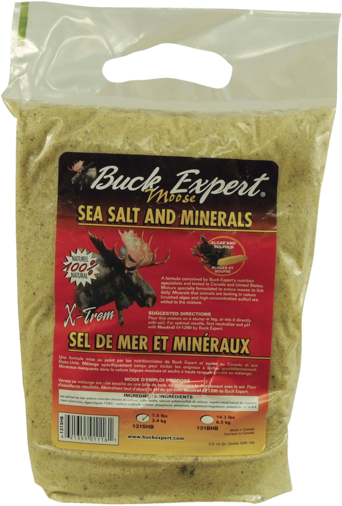 X-Trem Moose Sea Salt and Minerals - 3.4 kg