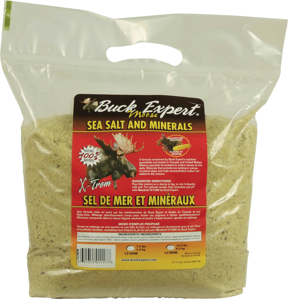 X-Trem Moose Sea Salt and Minerals - 5 kg