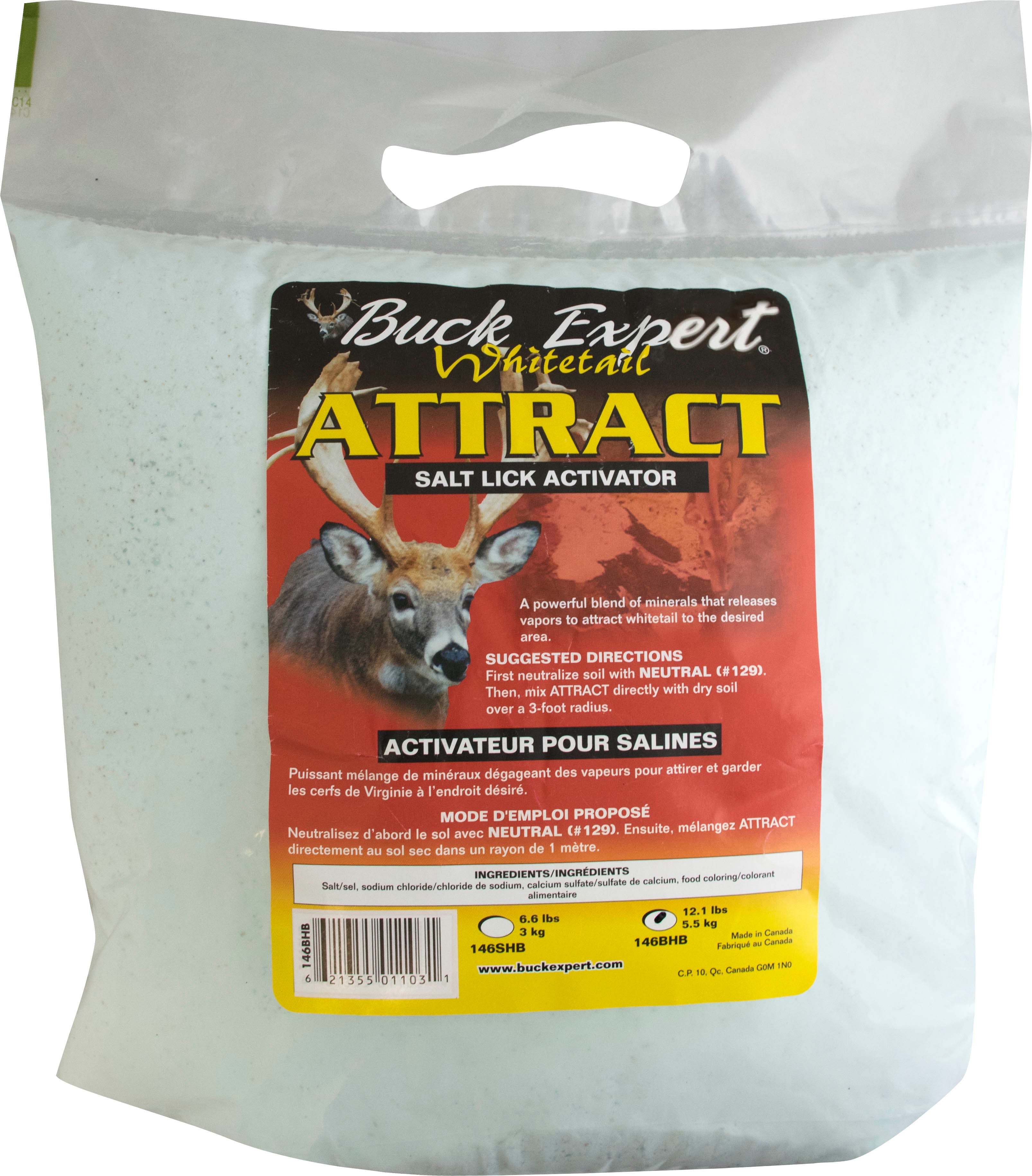 Attrack Deer Salt Lick Activator - 5.5 kg