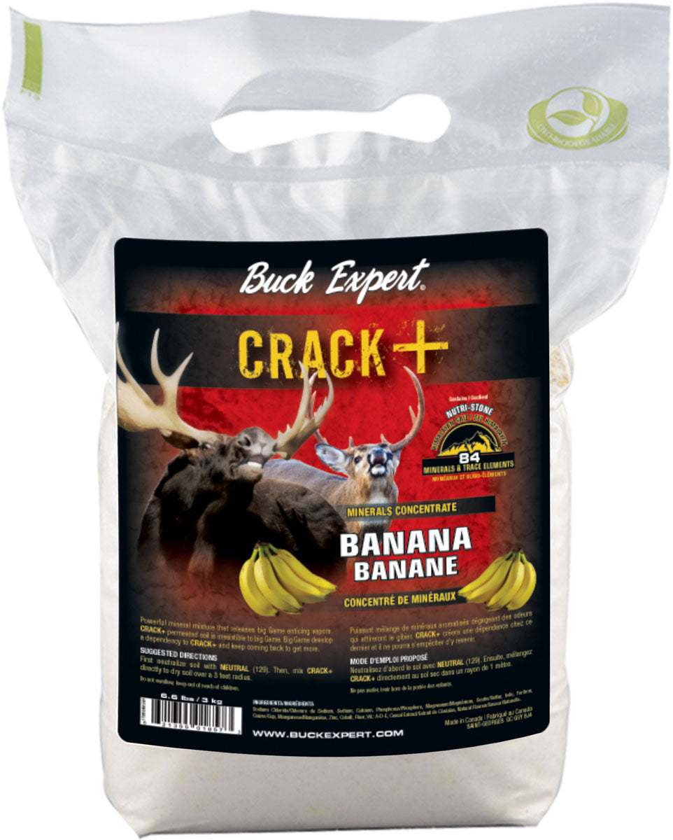 Crack Plus Moose Minerals - Banana - 3 kg