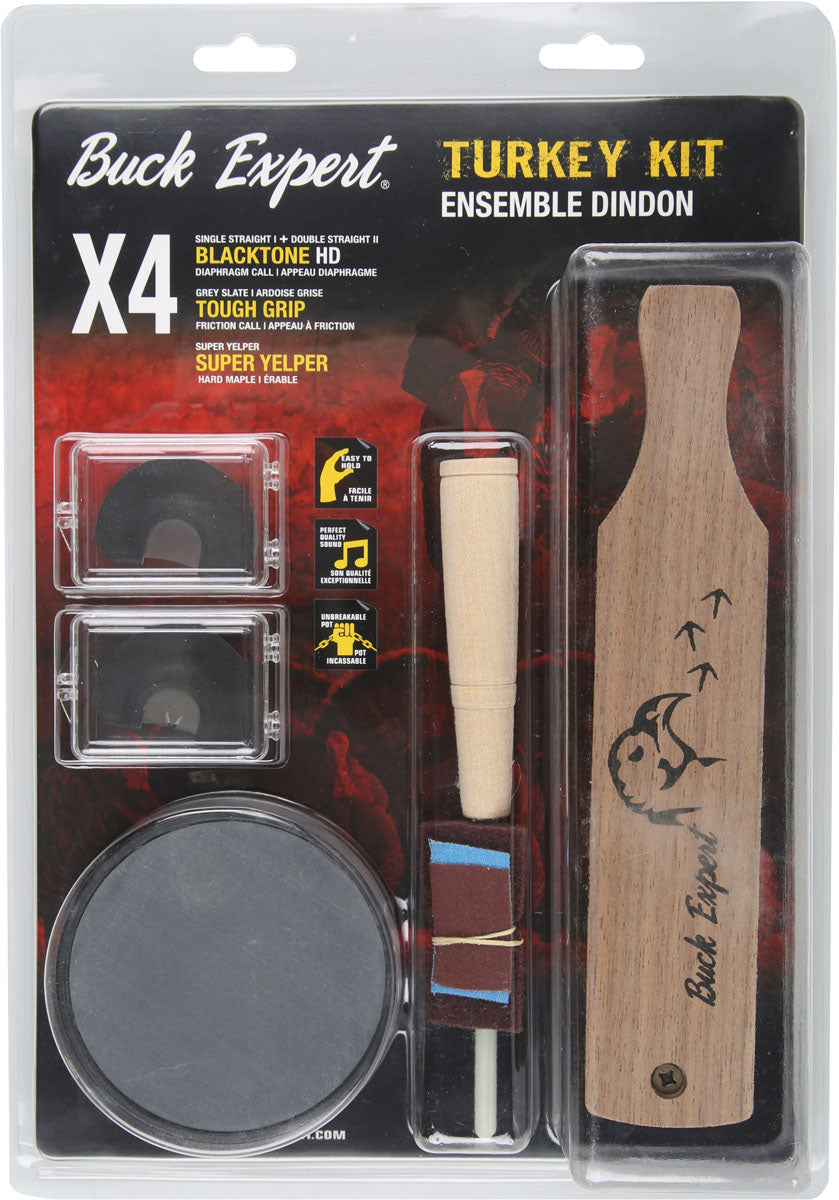 Turkey Call Kit - 4 pcs