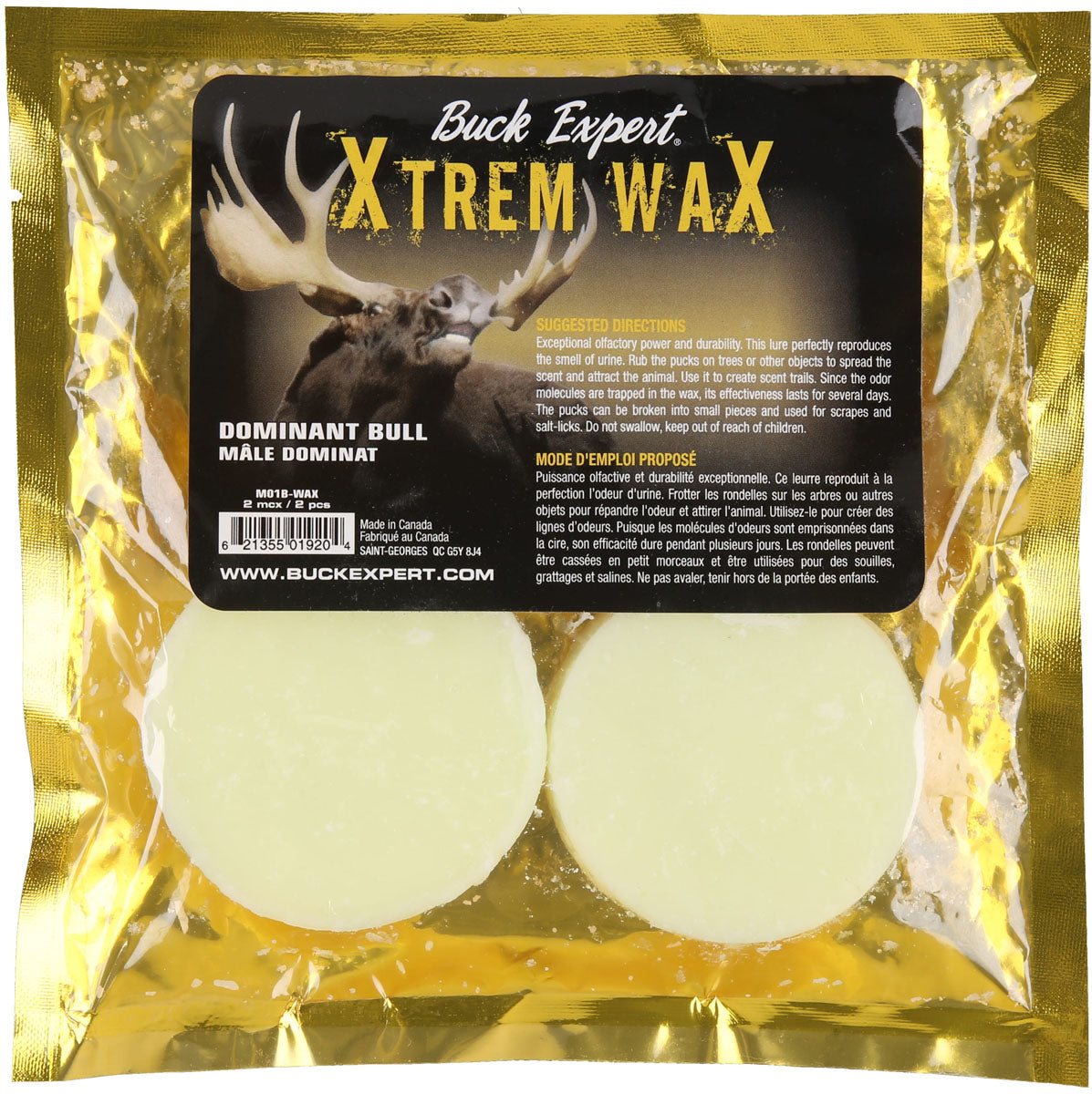 X-Trem Wax Moose Synthetic Urine - Dominant Bull