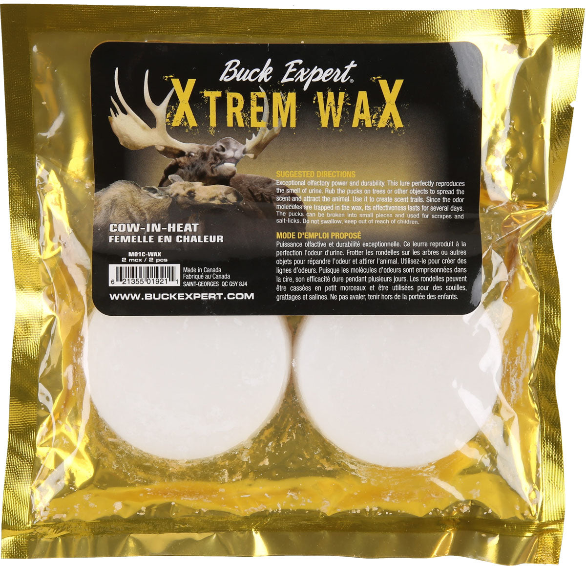 X-Trem Wax Moose Synthetic Urine - Mare-In-Heat