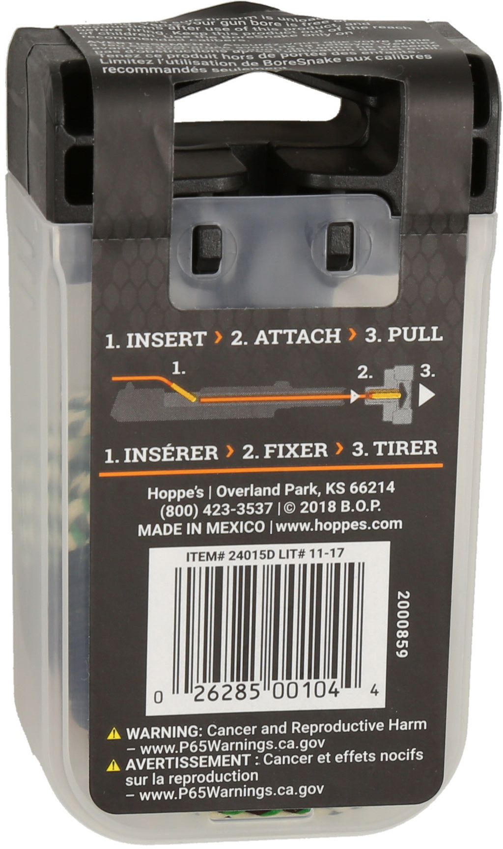 The original Boresnake .308 - .30 Caliber Rifle Gun Bore Cleaner