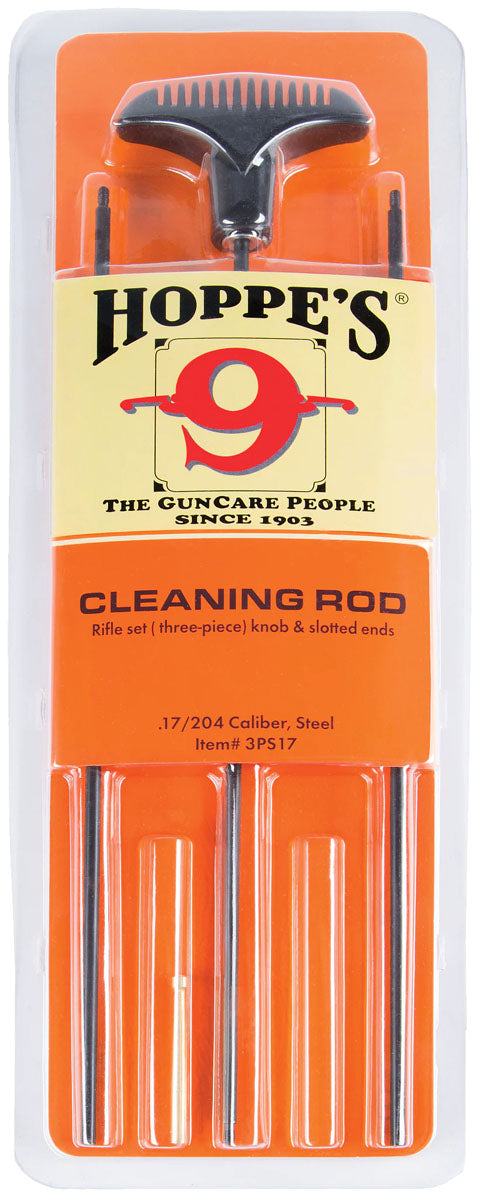 Rifle Steel Cleaning Rods - .17/204 cal - 3/PK