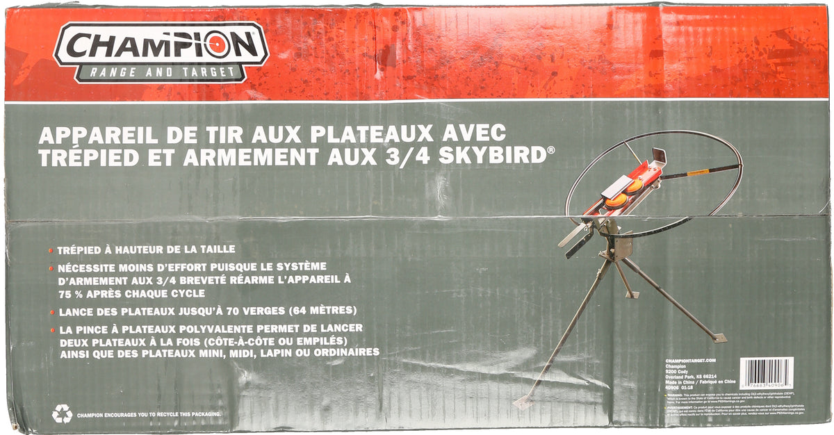 SkyBird 3/4-Cock Trap with Tri-Pod