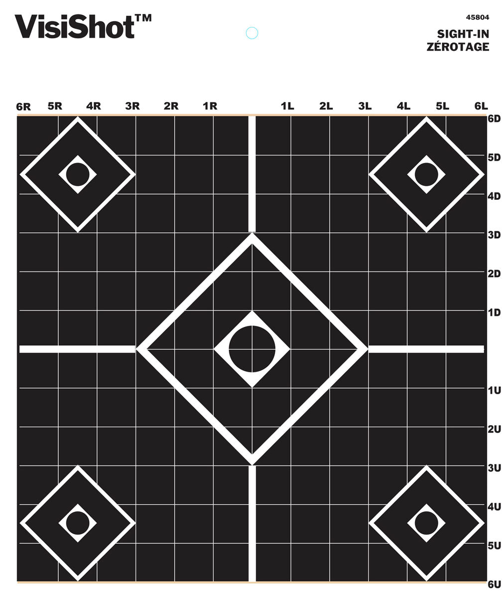VisiColor Sight-In Target