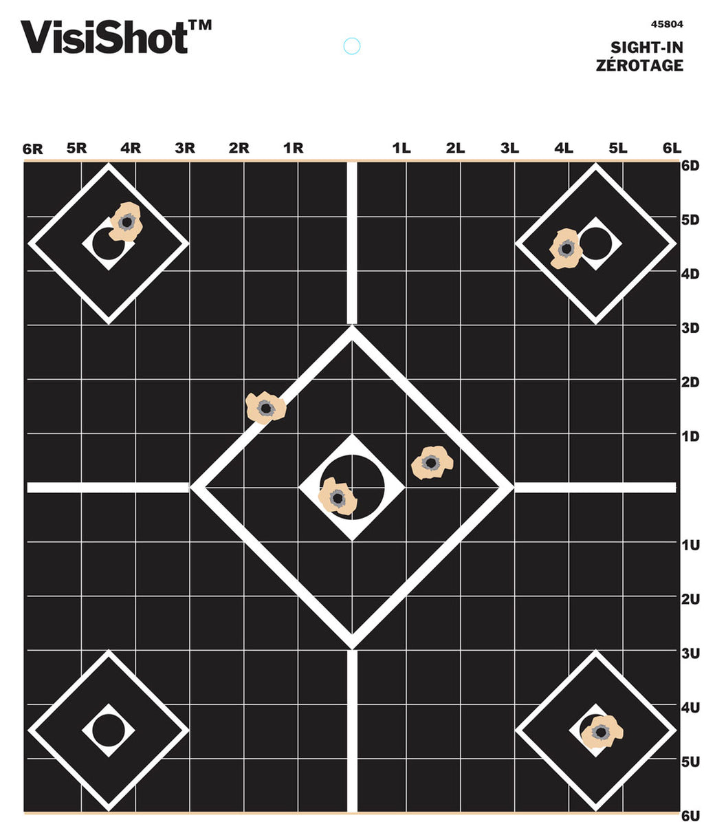 VisiColor Sight-In Target