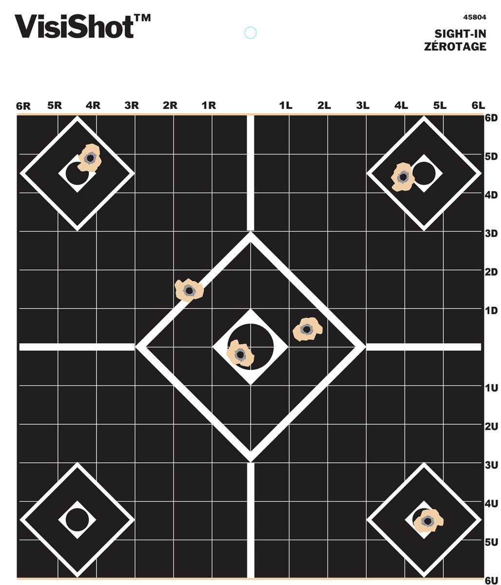 VisiColor Sight-In Target