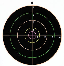 VisiColor Bull Targets - 8 in. - 10/PK