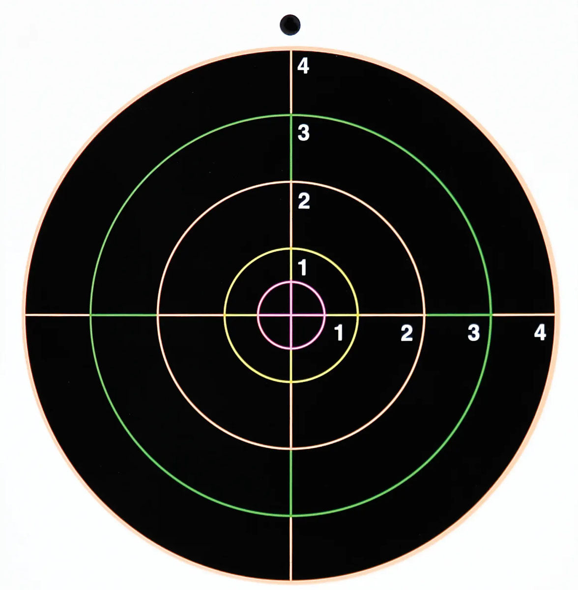 VisiColor Bull Targets - 8 in. - 10/PK
