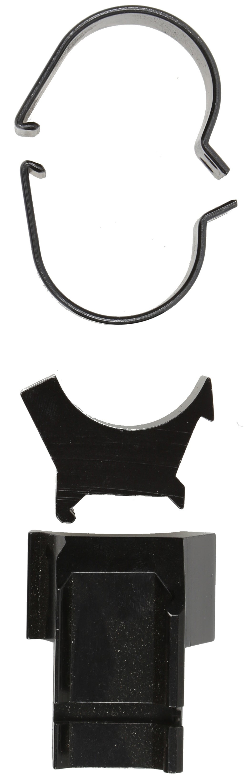 Detachable Scope Rings - High/Ext. - Black - 30 mm