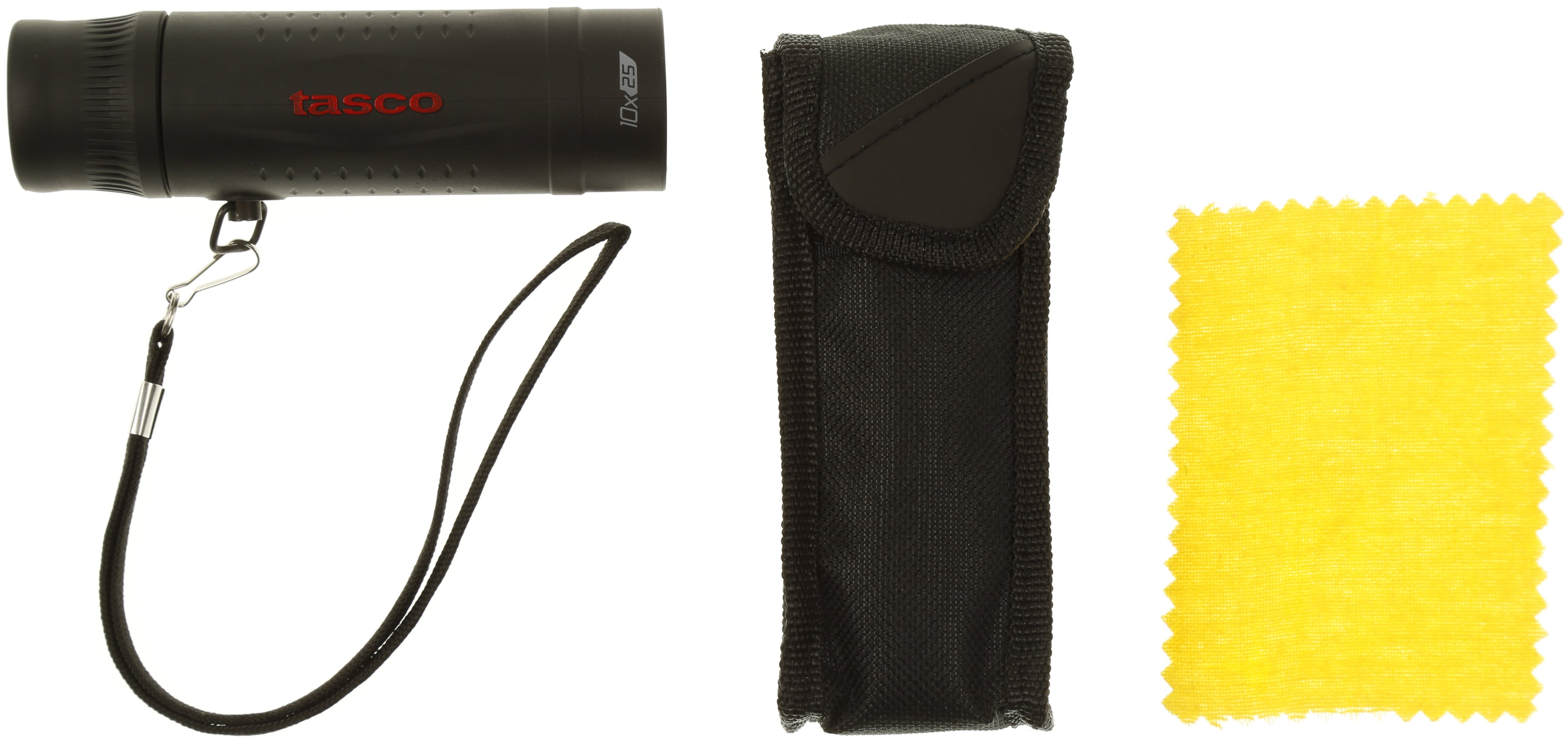 Essentials Roof Black Monocular 10x25 mm 